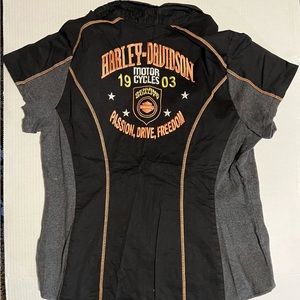 Women’s Harley Davidson Mechanic’s Blouse 1w